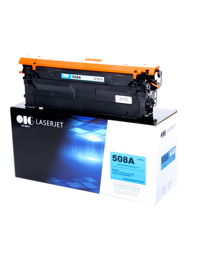 IG Compatible Toner Cartridge Combo Pack – Black, Cyan, Magenta, Yellow – Replaces HP 508A – For HP Color LaserJet Enterprise M553 / M577 Series – Black: 5,000 Pages | Colors: 6,000 Pages Each - Image 3