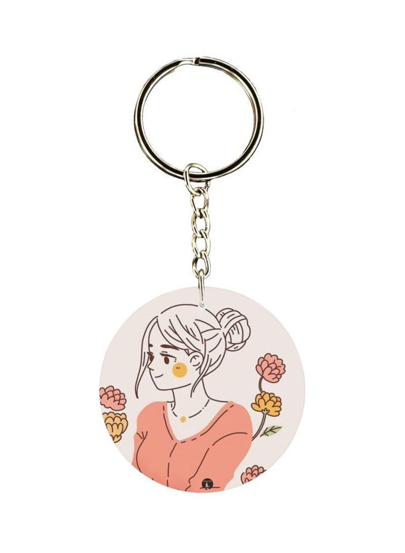 Character Printed Keychain