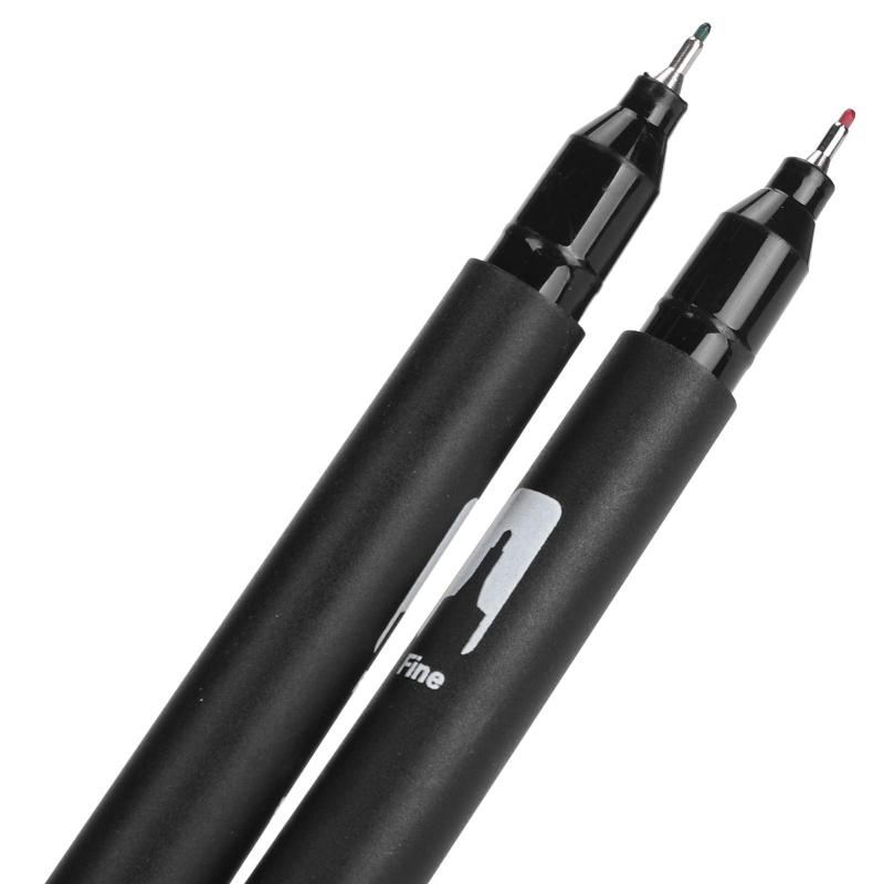 Watercolor Markers: 60 Black Dual Tip Design - High Quality Water-Soluble Odorless Ink For Artists, Kids, Students And Art, Painting, Illustration Projects - Image 2