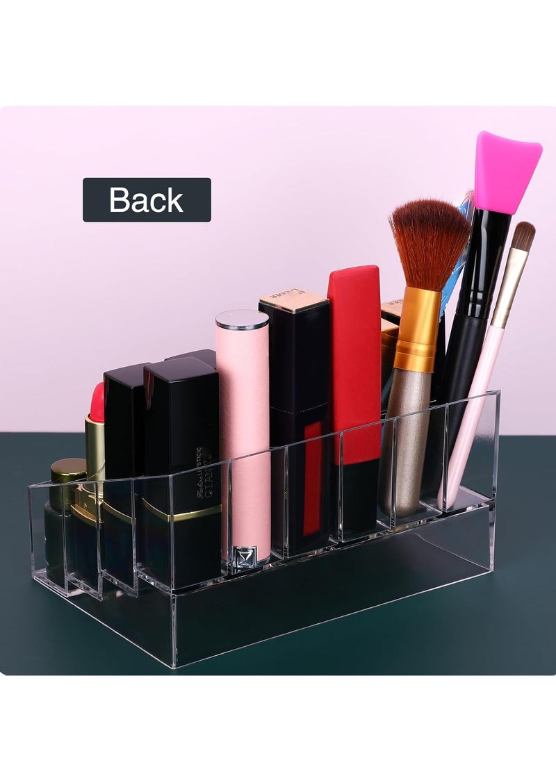 Generic Lipstick small transparent plastic compact lip gloss holder, 24 slots  - Image 5