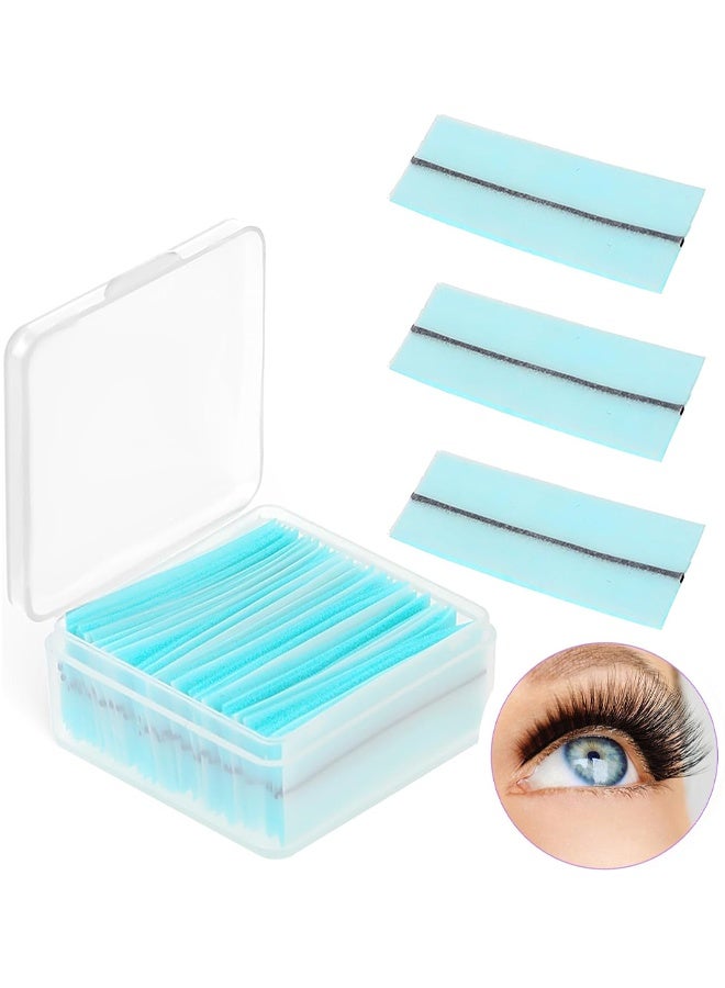 40 PCS Self-Adhesive Eyelashes Jelly Strips, Strong-Hold False Lashes Adhesive Strips, Waterproof Self-Adhesive Eyelash Glue Strips, Reusable Lash Glue Strip - Image 1