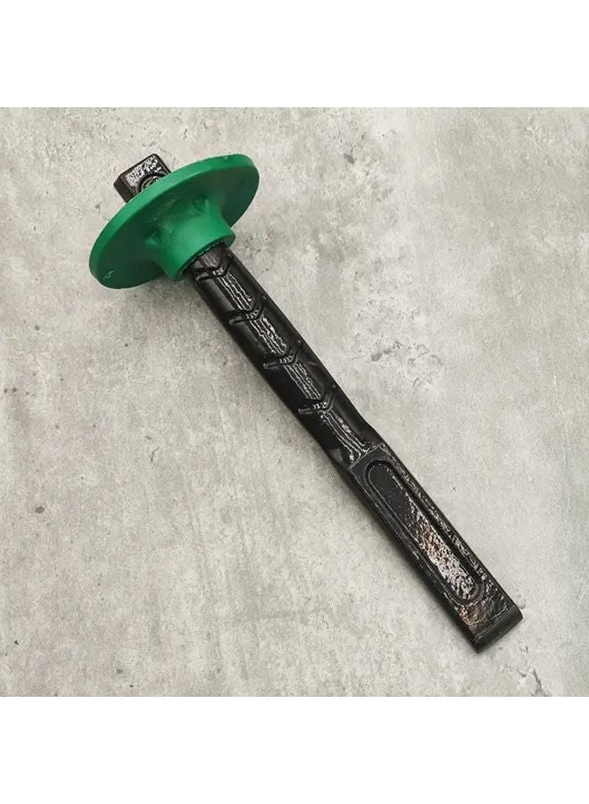 8 Inch Flat Head Chisel Industrial Grade Chrome Vanadium Steel Ergonomic Handle - Image 1