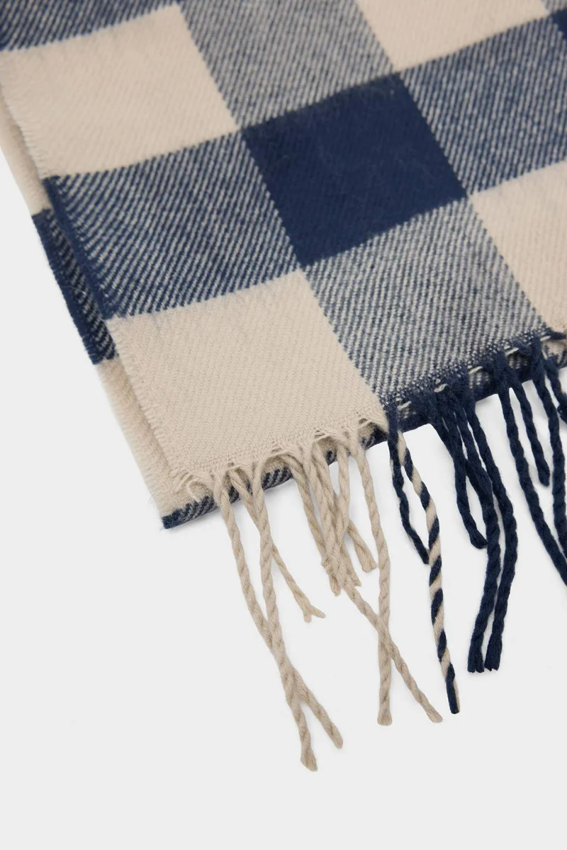 Defacto  Man Plaid Neck Scarf for Men | Best Price UAE