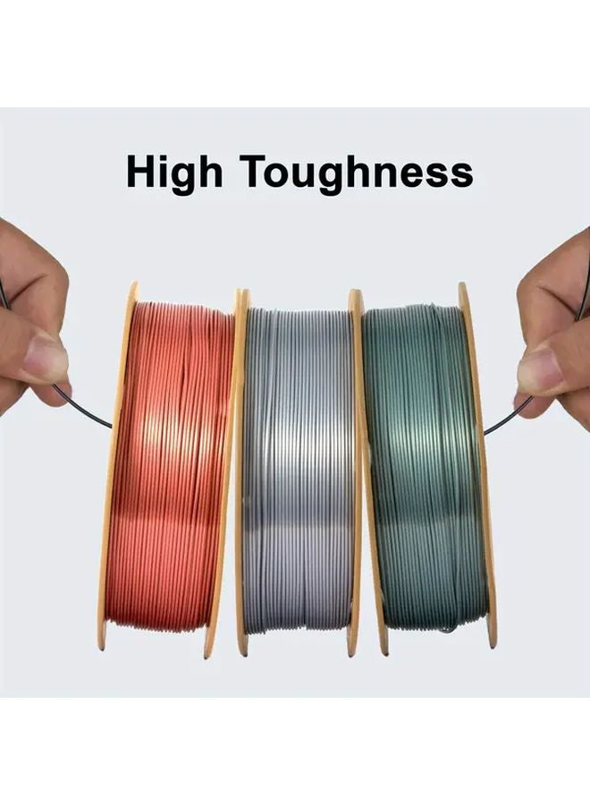 ERYONE Silk PLA 3D Printer Filament 1 75mm 1kg Emerald Green Color - Image 5