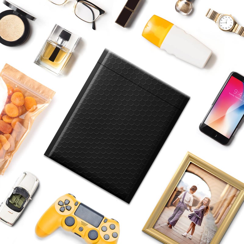 Metronic Bubble Mailers 6x10 Inch 100 Pack Black Usable Size 6x9" Opaque Padded Envelopes Waterproof Bubble Envelopes Cushioning Mailer for Small Business Mailing Makeup Jewelry Gifts - Image 5