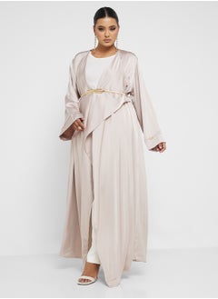 Khizana Plus size basic abaya  - Image 4