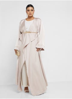 Khizana Plus size basic abaya  - Image 1