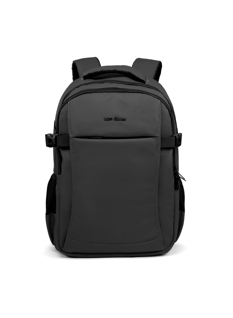 لوبو بيانكو شنطة ظهر آي سكول - أسود - Image 1