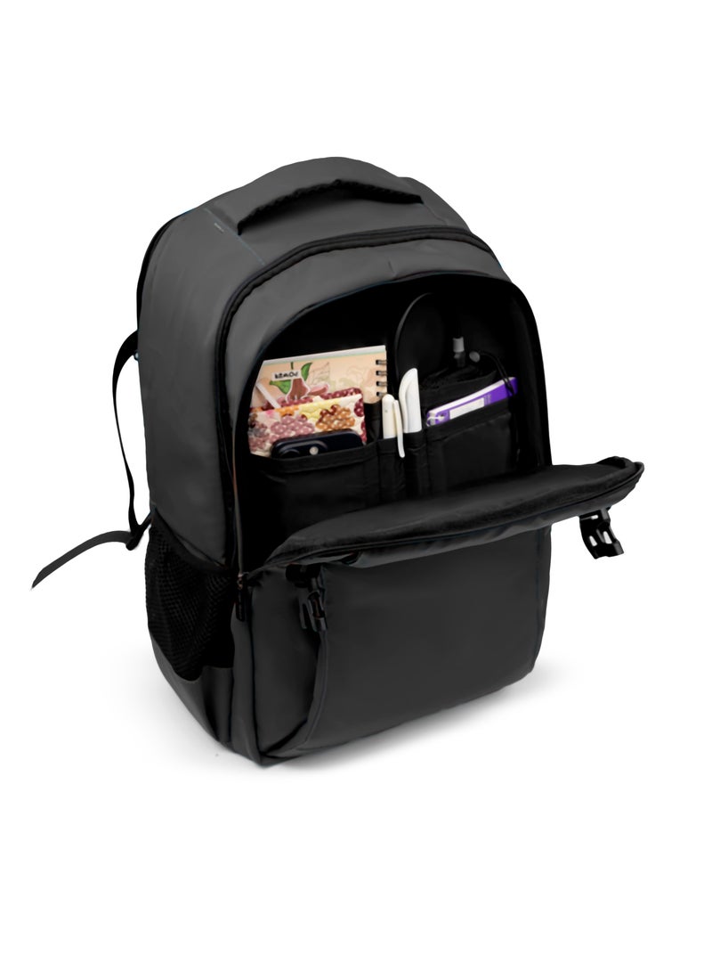 لوبو بيانكو شنطة ظهر آي سكول - أسود - Image 5