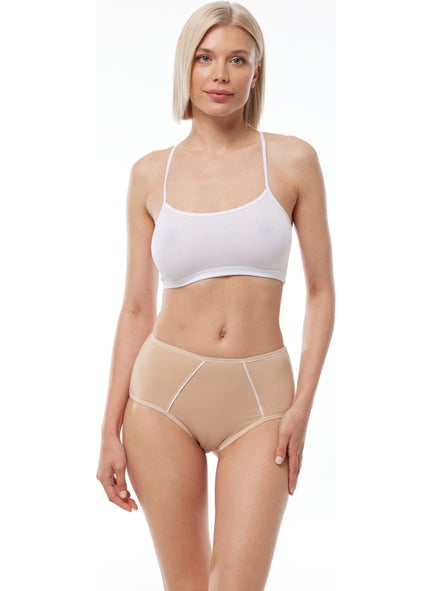 Malabadi 6' Economic Pack Women Sabrina Cotton Slip 114  - Image 2