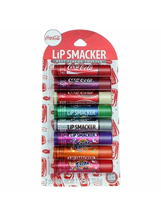 Lip Smacker s Party Pack Lip Glosses, Coca-Cola 8 ea (Pack of 4)
