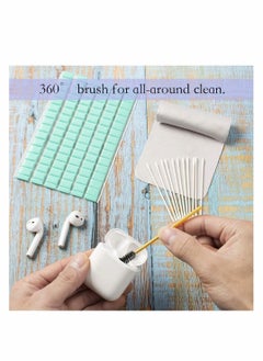 ELECDON Airpods Cleaner Kit, Airpod Cleaning Accessories, Phone Kit for Port Headphones Cell Phone, For Airpods/airpods Case/Smartphone/Bluetooth Headphones/Charging Port/Camera(146pcs)