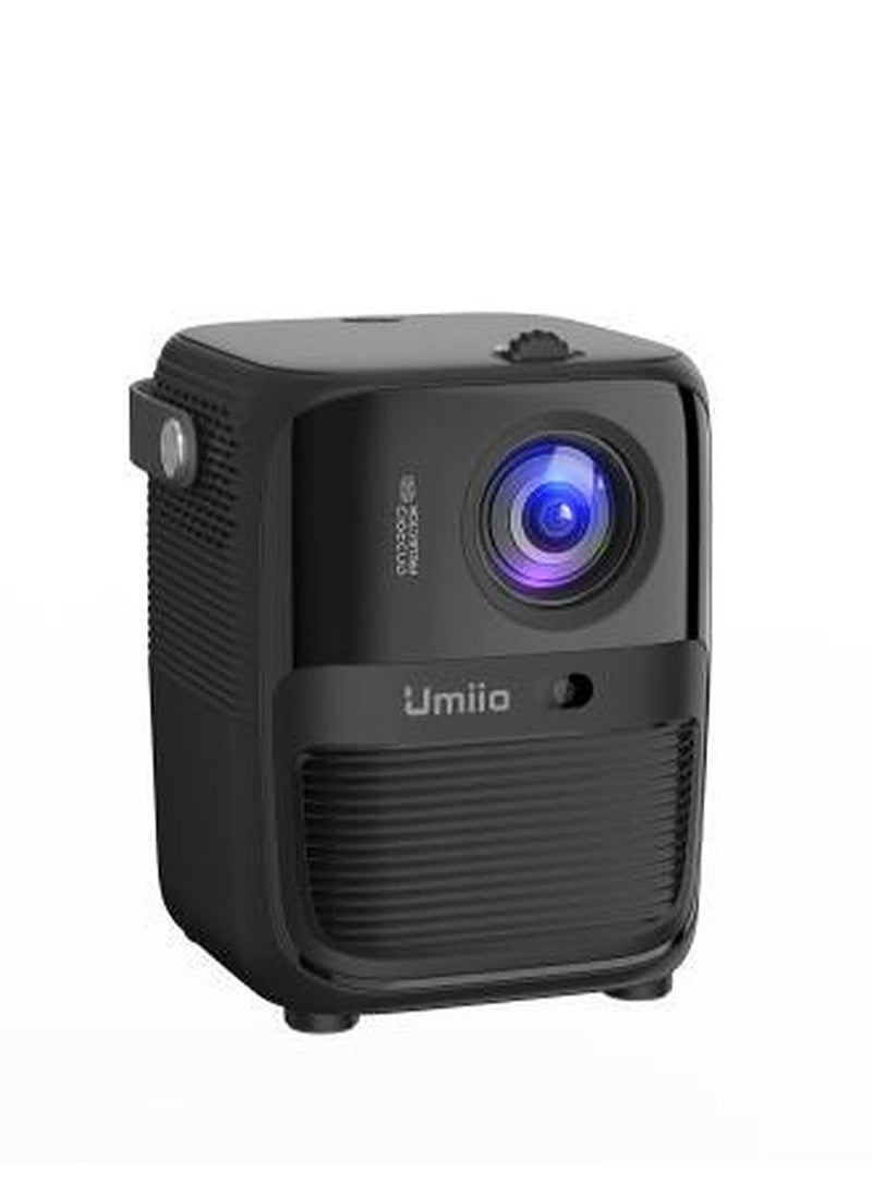 Umiio - Intelligent Screen Projector 5G WiFi Bluetooth Quadrangle Trapezoid 1080P Android Projector For Move Music TV Game Casting - Image 1