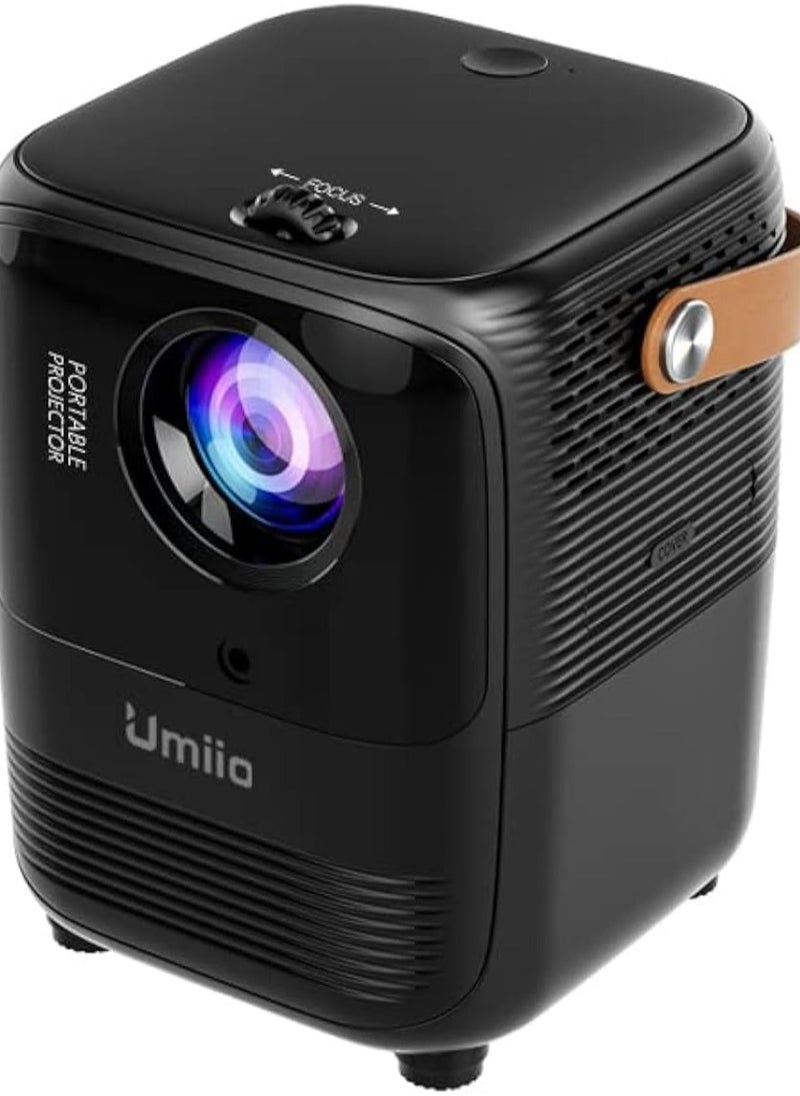 Umiio - Intelligent Screen Projector 5G WiFi Bluetooth Quadrangle Trapezoid 1080P Android Projector For Move Music TV Game Casting - Image 1