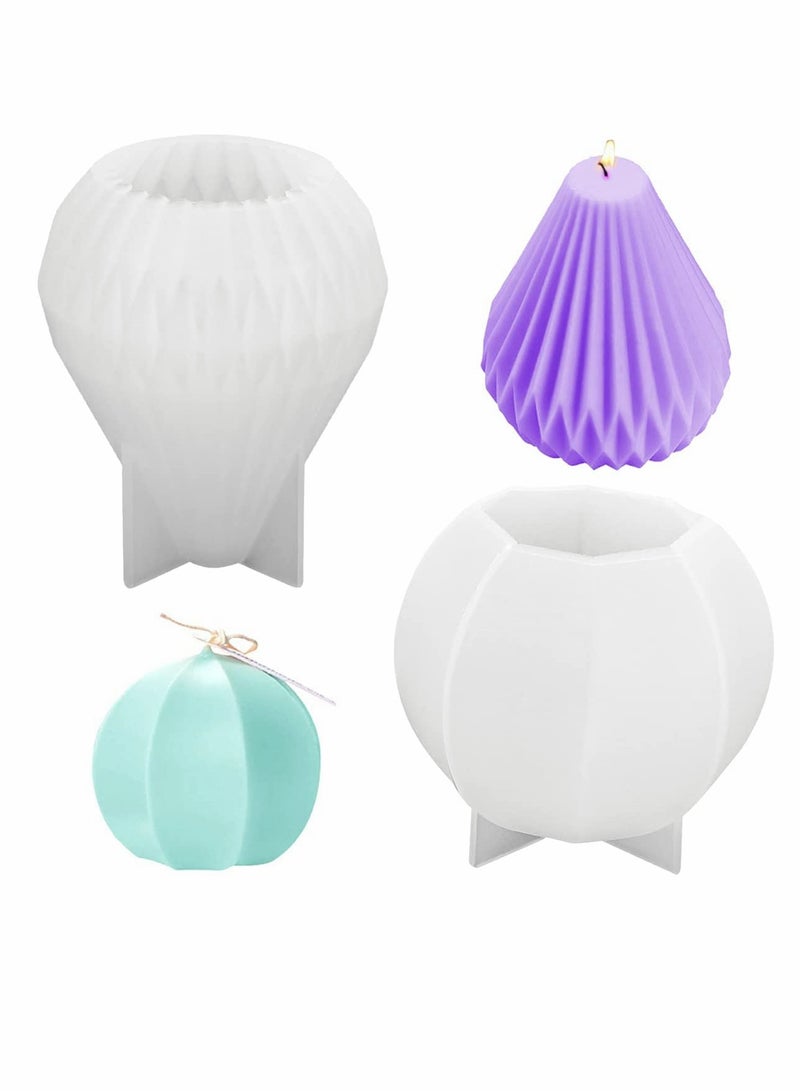 Excefore Silicone Mould for Candle Making Wax Aromatherapy Soap Maker - Image 1