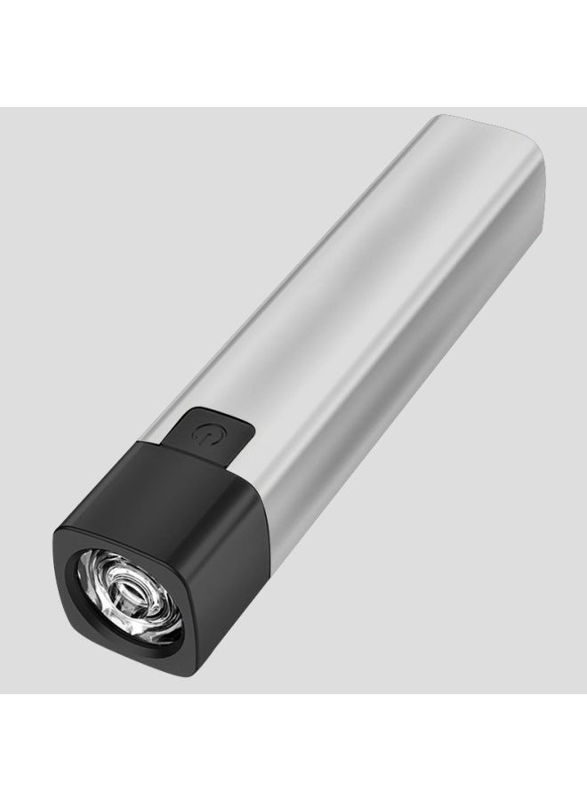AliExpress New Mini Charging Treasure Flashlight USB Rechargeable Outdoor Led Portable Home Flashlight