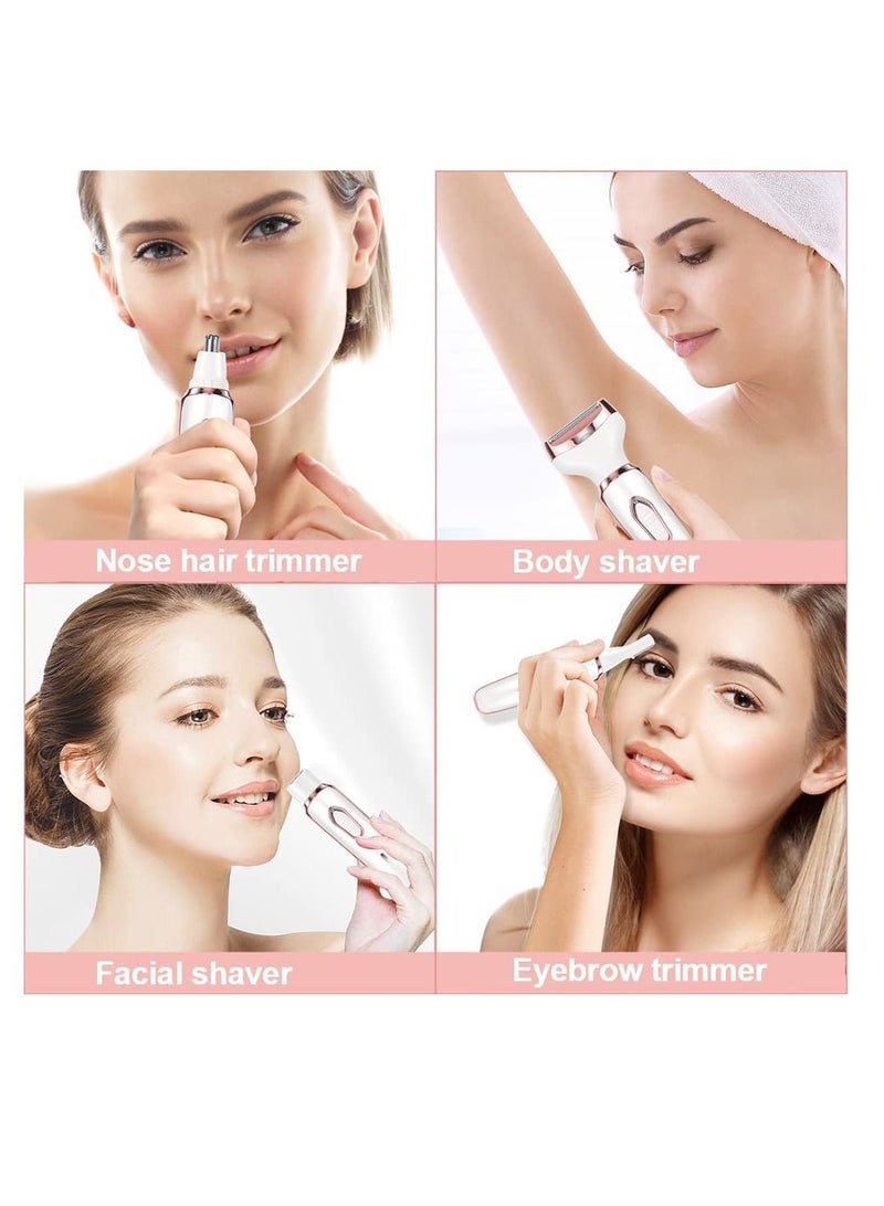 SYOSI Cordless 4 in 1 Electric Shaver for Women - Image 4