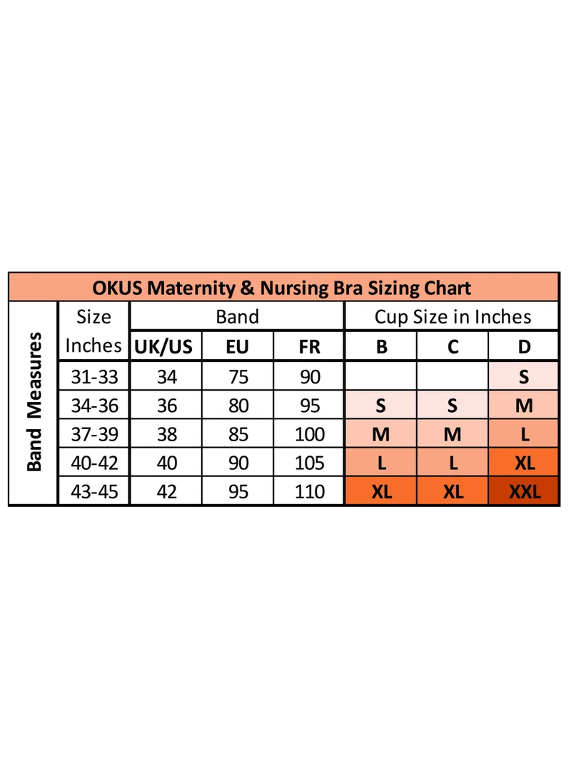 Okus Elegant Seamless Maternity And Nursing Bra