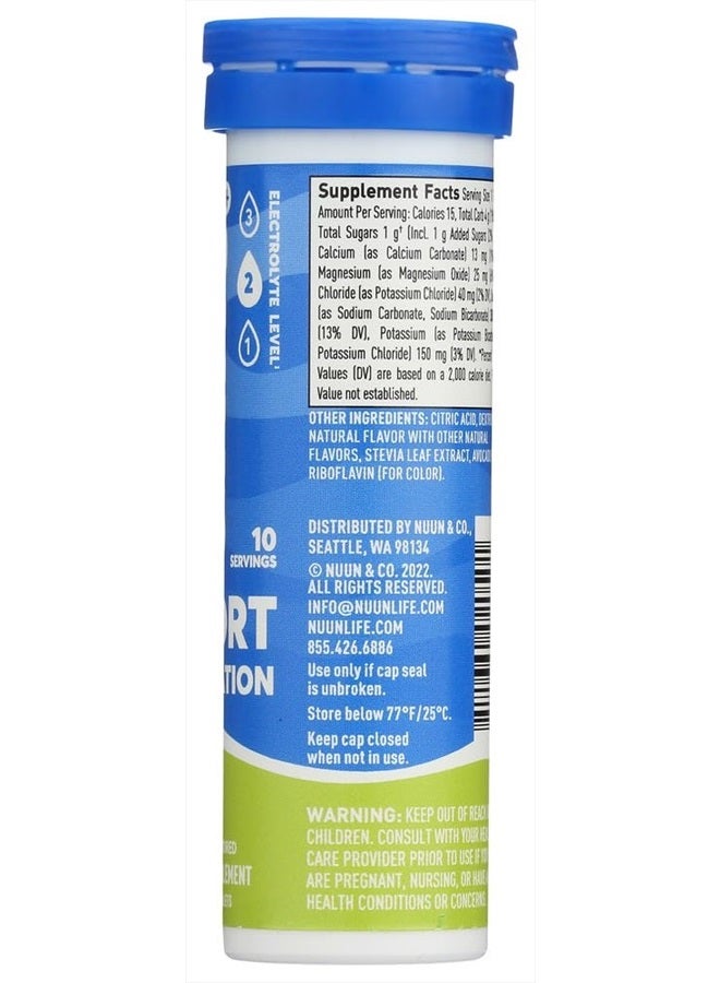 Nuun Active: Lemon+Lime Electrolyte Enhanced Drink Tablets, 10 Count (Pack of 2) - Image 4
