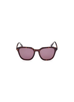 GANT Women's UV Protection Asymmetrical Shape Acetate Sunglasses GA809952E50 - Lens Size: 50 Mm - Dark Havana  - Image 2