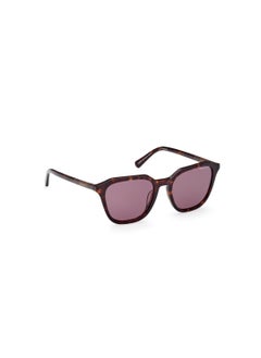 GANT Women's UV Protection Asymmetrical Shape Acetate Sunglasses GA809952E50 - Lens Size: 50 Mm - Dark Havana  - Image 3