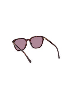 GANT Women's UV Protection Asymmetrical Shape Acetate Sunglasses GA809952E50 - Lens Size: 50 Mm - Dark Havana  - Image 5