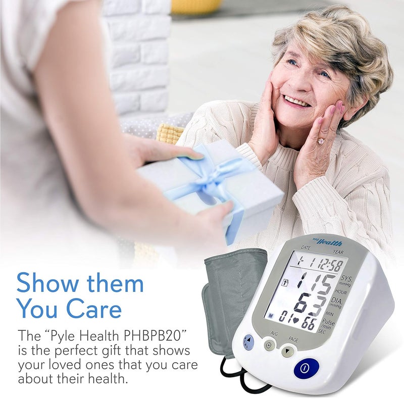 PyleSport PHBPB20 Blood Pressure Monitor Black - Image 3