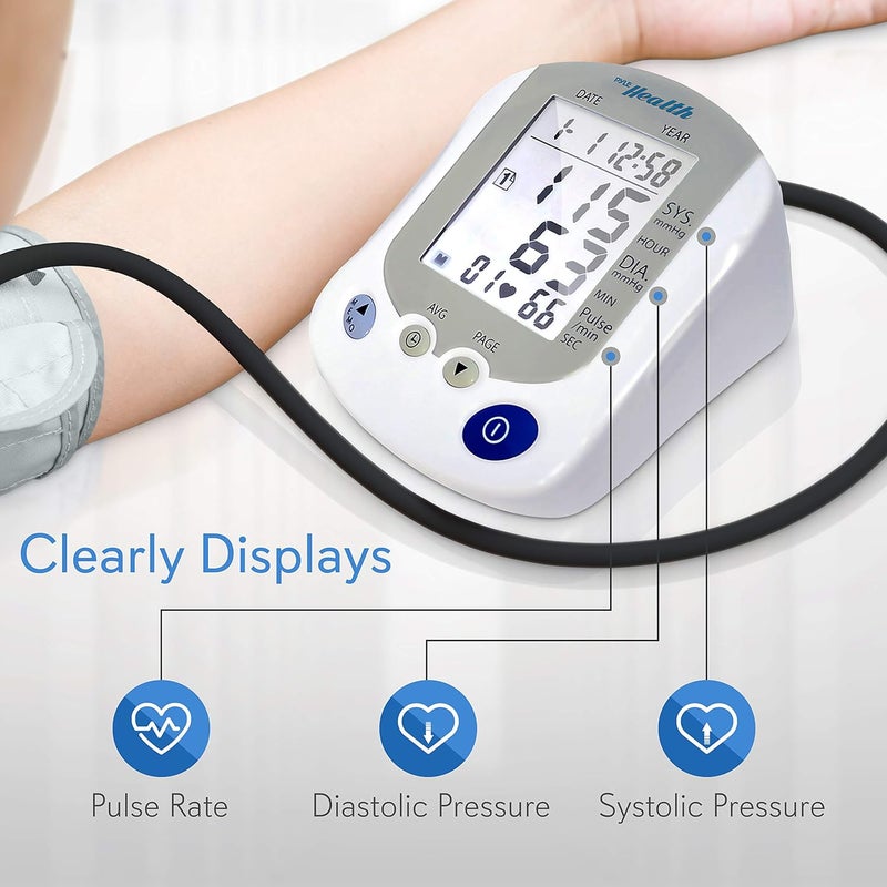 PyleSport PHBPB20 Blood Pressure Monitor Black - Image 4