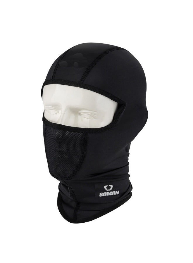 SOMAN Professional Riding Headgear Face Mask Balaclava – Ice Cold Breathable Motorcycle Riding Mask - Image 1