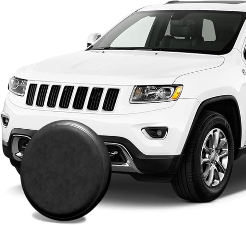 AmFor 28-29 inch Spare Tire Cover, Universal Fit for Jeep, Trailer, RV, SUV, Truck,Tough Tire Wheel Soft Cover Diameter 28" - 29", Camper Wheel, Weatherproof Tire Protectors (Black) - Image 4