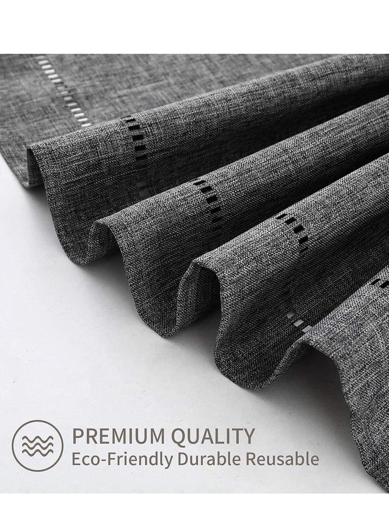 KASTWAVE Decorative Linen Table Runner with Tassels Tabletop Collection Table Runners for Everyday Dining Wedding Party Holiday Home Decor - Image 4