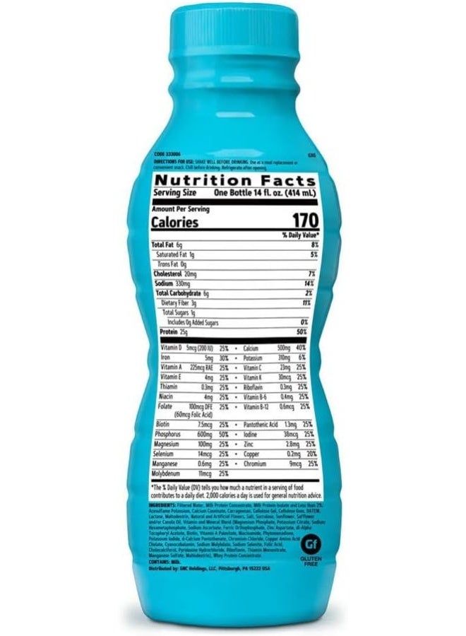 GNC Total Lean Lean Shake 25 Vanilla Bean 14Oz - Image 2