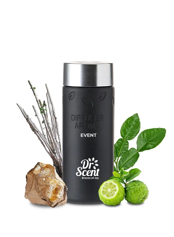 Dr Scent Dr Scent Breeze of Joy Diffuser Aroma Event 170ml , Luxurious Home, Hotel & Spa Fragrance | Notes of Bergamot, Birch & Ambergris | Made in the UK