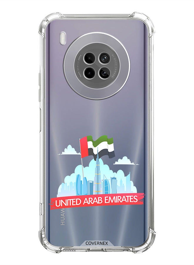Covernex Shockproof Protective Case Cover For Huawei Y9a UAE Flat Skyline - Image 1