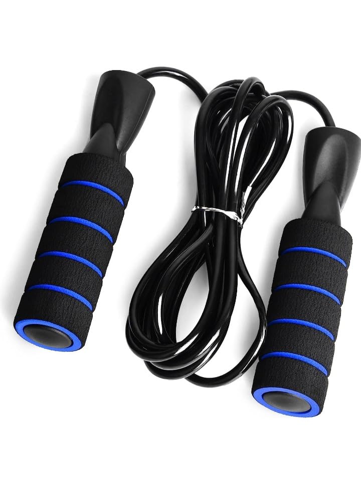 ANTINA Jump Ropes for Fitness, Skipping Rope Tangle-free with Ball Bearings Rapid Speed Weighted Skipping Rope (Length: 280 cm) - Image 3