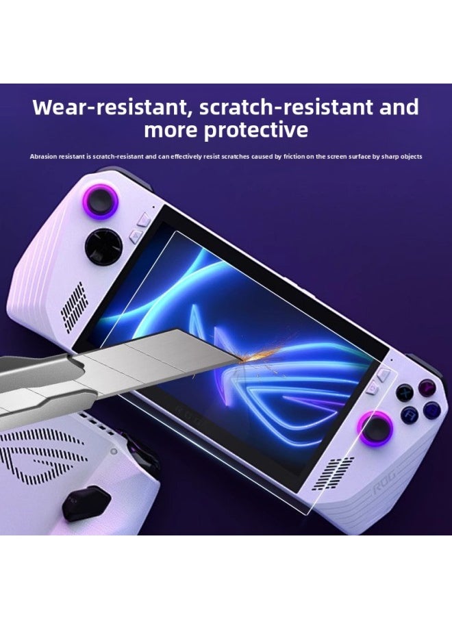 Generic For ROG Handheld Screen Film Ally Player Country AR Anti-reflection Film Low Reflection ASUS Rogally HD Film-Color:Other Mobile Phone Models-Size:Rog Ally Handheld Machine [hd Anti-blue Light Soft Film 1 Piece]  - Image 3