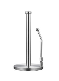 MIXDE Kitchen Paper Towel Holder Countertop, Stainless Steel Standing Paper Towel Organizer Roll Dispenser for Kitchen Home Table  - Image 1