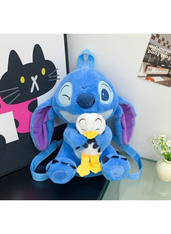 Lilo & Stitch لعبة لينة متوسطة من كور ستيتش، لي لو وستيتش، 31*24 سم - Image 5
