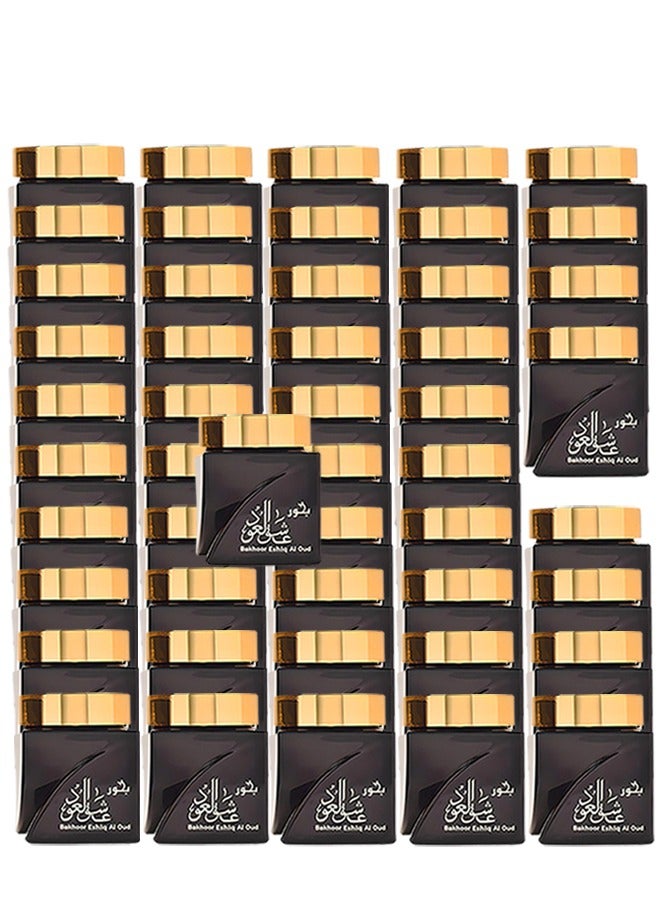 Bakhoor 50 Pieces Bakhoor Eshiq Al Oud 30 Grams - Image 1