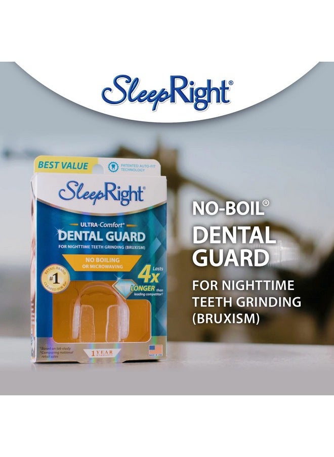 SleepRight - SleepRight Ultra-Comfort Dental Guard Mouth Guard to Prevent Teeth Grinding - No Boil - Extra Strong - Image 1
