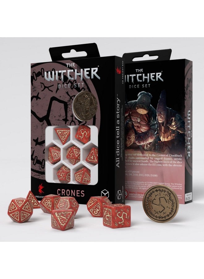 Q WORKSHOP Witcher Dice Set Crones Brewess - Image 1