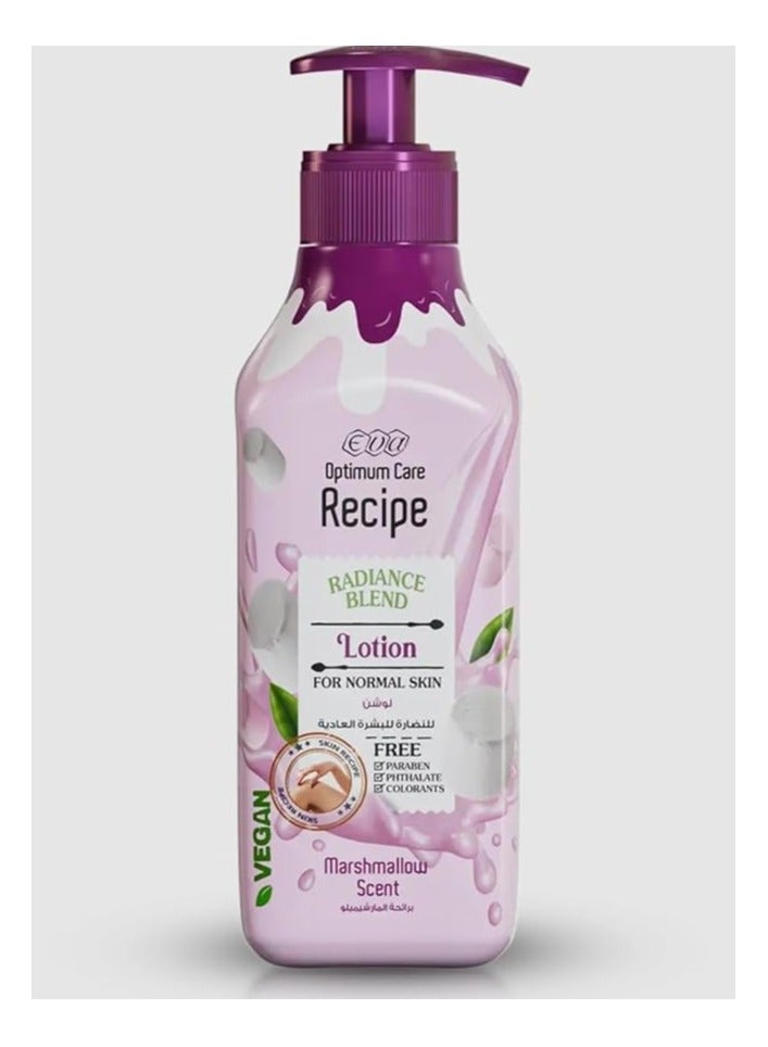 Eva Optimum Care Recipe Silk & Shine Blend lotion  Marshmallow Scent - Image 2