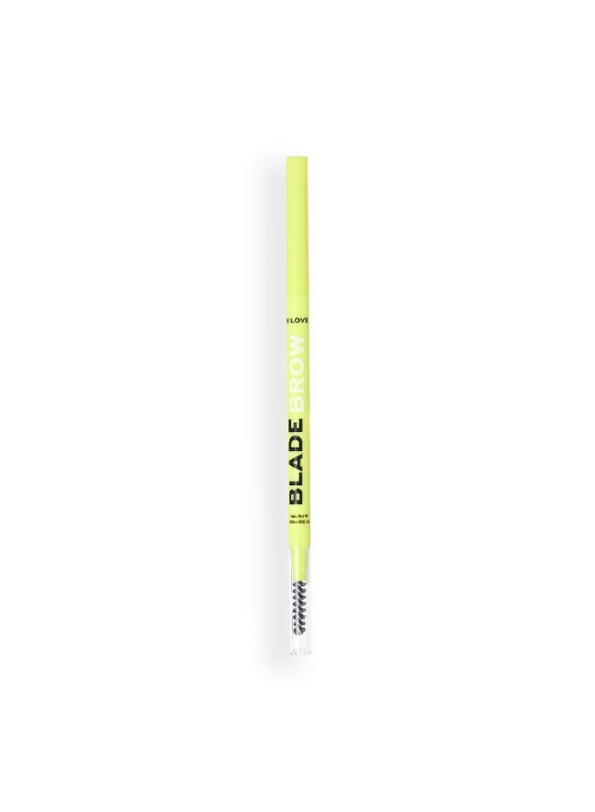 Revolution Relove Blade Brow Pencil Dark Brown - Image 3