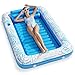 Jasonwell Inflatable Tanning Pool Lounger Float Jasonwell 4 in 1 Sun Tan Tub Sunbathing Pool Lounge Raft Floatie Toys Water Filled Tanning Bed Mat Pad for Adult Blow Up Kiddie Pool Kids Ball Pit Pool L - Image 3