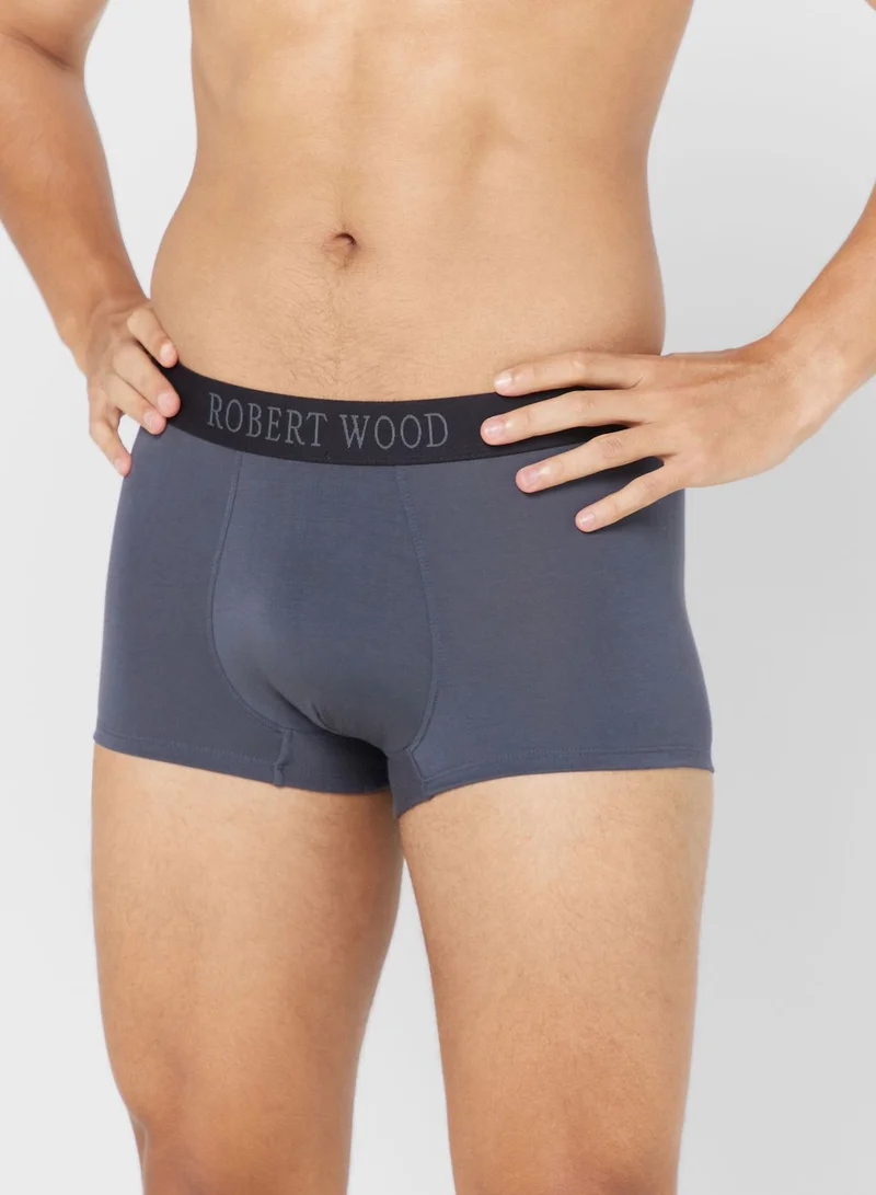 Robert Wood Pack Of 3 Luxury Modal Boxer With Antibacterial Finish
