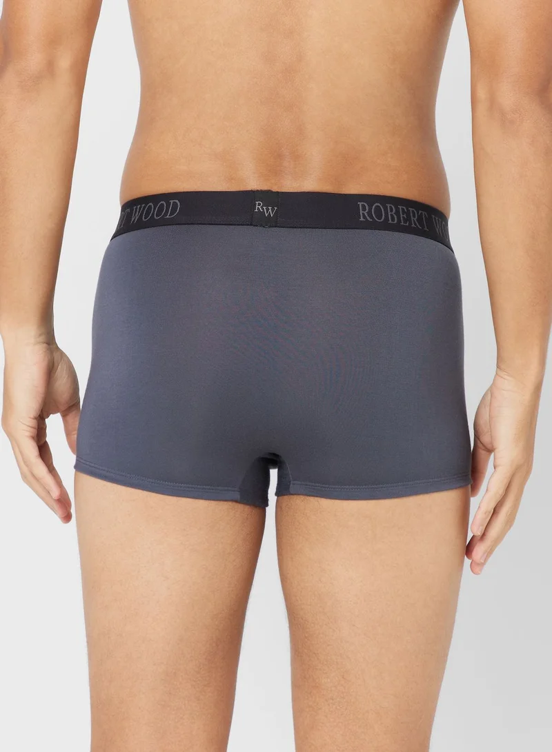 Robert Wood Pack Of 3 Luxury Modal Boxer With Antibacterial Finish