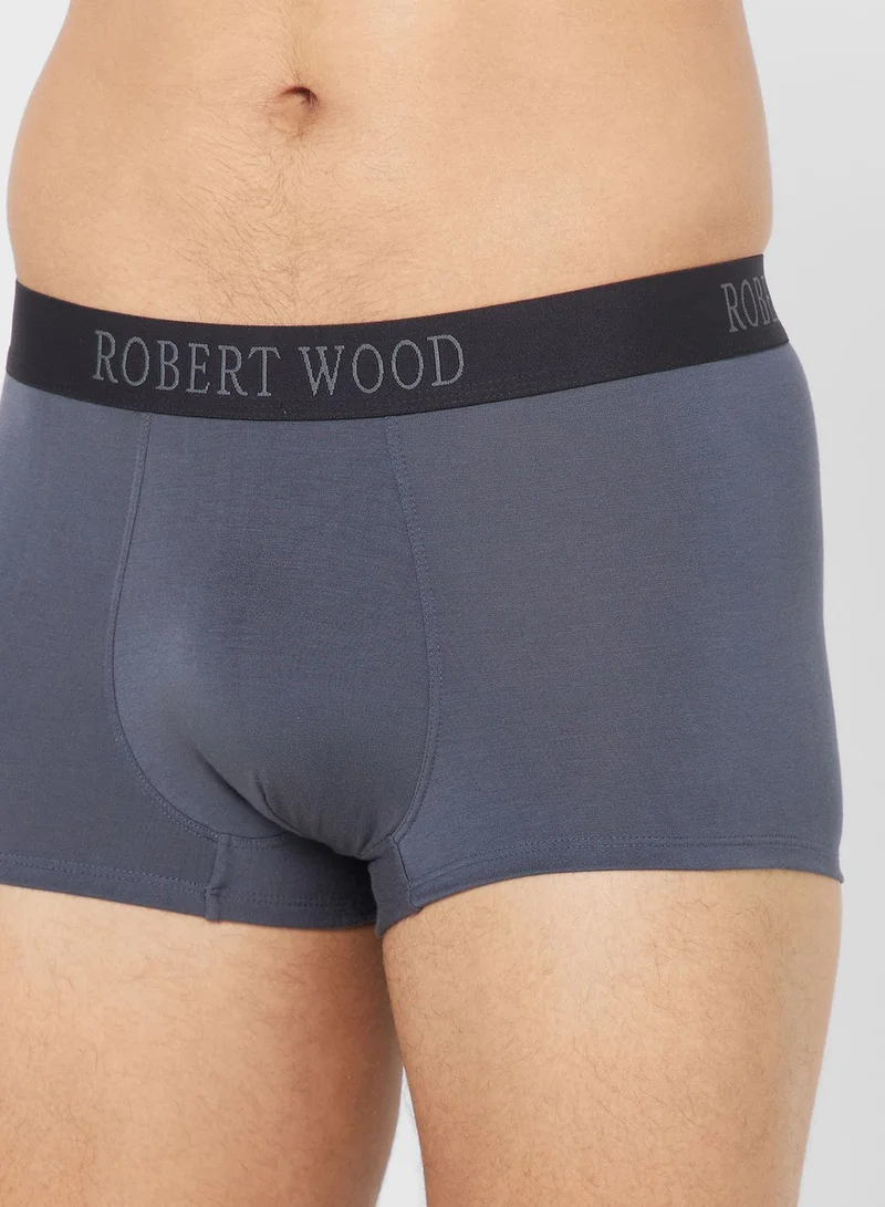 Robert Wood Pack Of 3 Luxury Modal Boxer With Antibacterial Finish