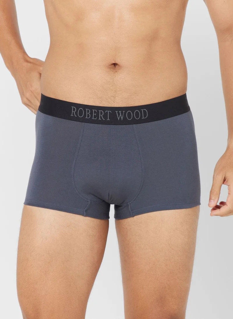Robert Wood Pack Of 3 Luxury Modal Boxer With Antibacterial Finish
