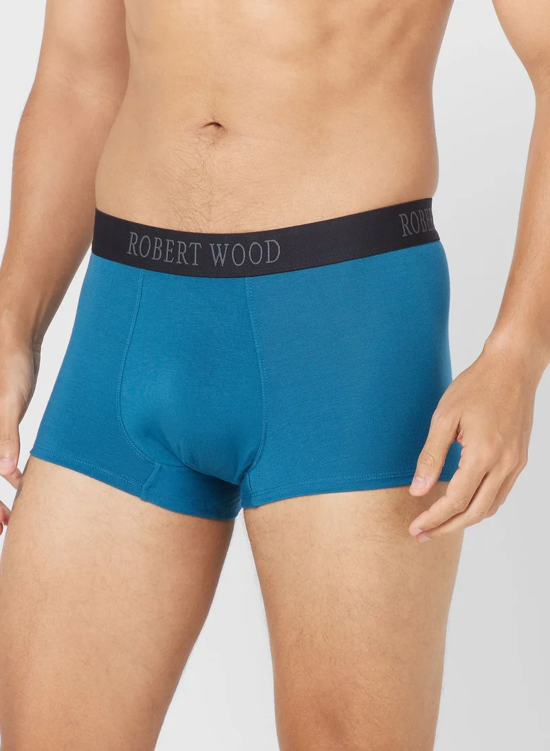 Robert Wood Pack Of 3 Luxury Modal Boxer With Antibacterial Finish