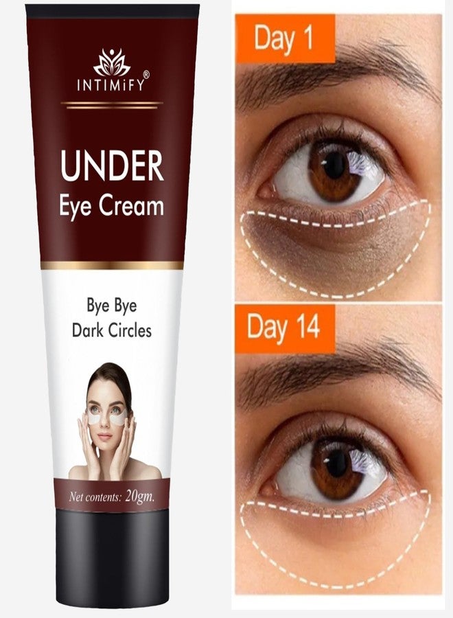 INTIMIFY كريم تحت العين، كريم إزالة الهالات السوداء، كريم تحت العين للهالات السوداء، كريم تحت العين للهالات السوداء للنساء، كريم تحت العين للرجال، كريم تحت العين للتجاعيد 20 جرام (عبوة من 1) - Image 2